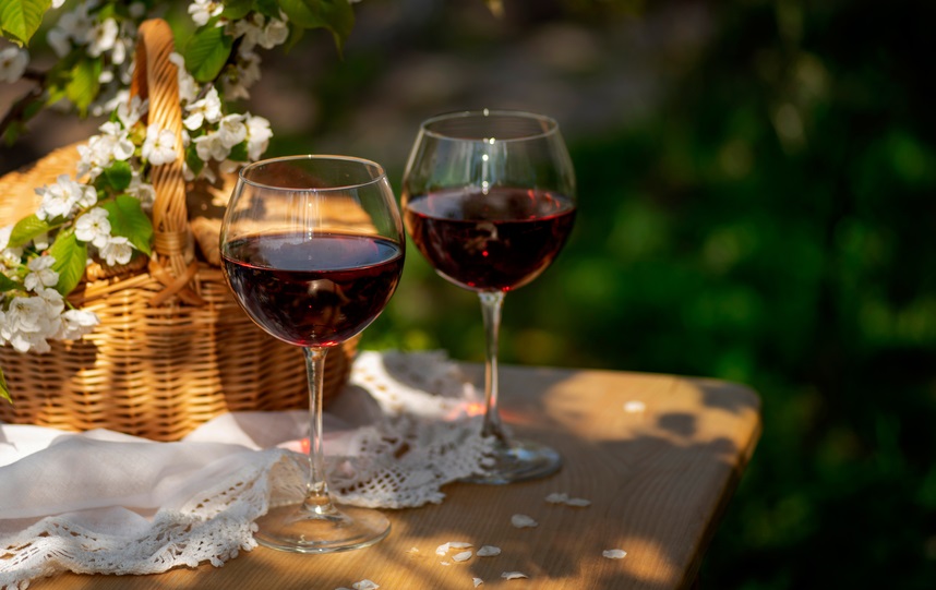Garden Parties menu and wine selection Garden Parties menu and wine selection